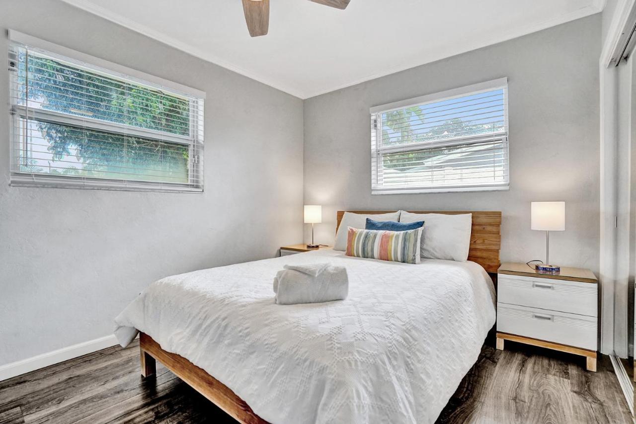 New! Waterfront Heated Pool & Jacuzzi 2 Mi To Beach - Fishing Pier Relaxing Spa & Hammock Fort Lauderdale Luaran gambar
